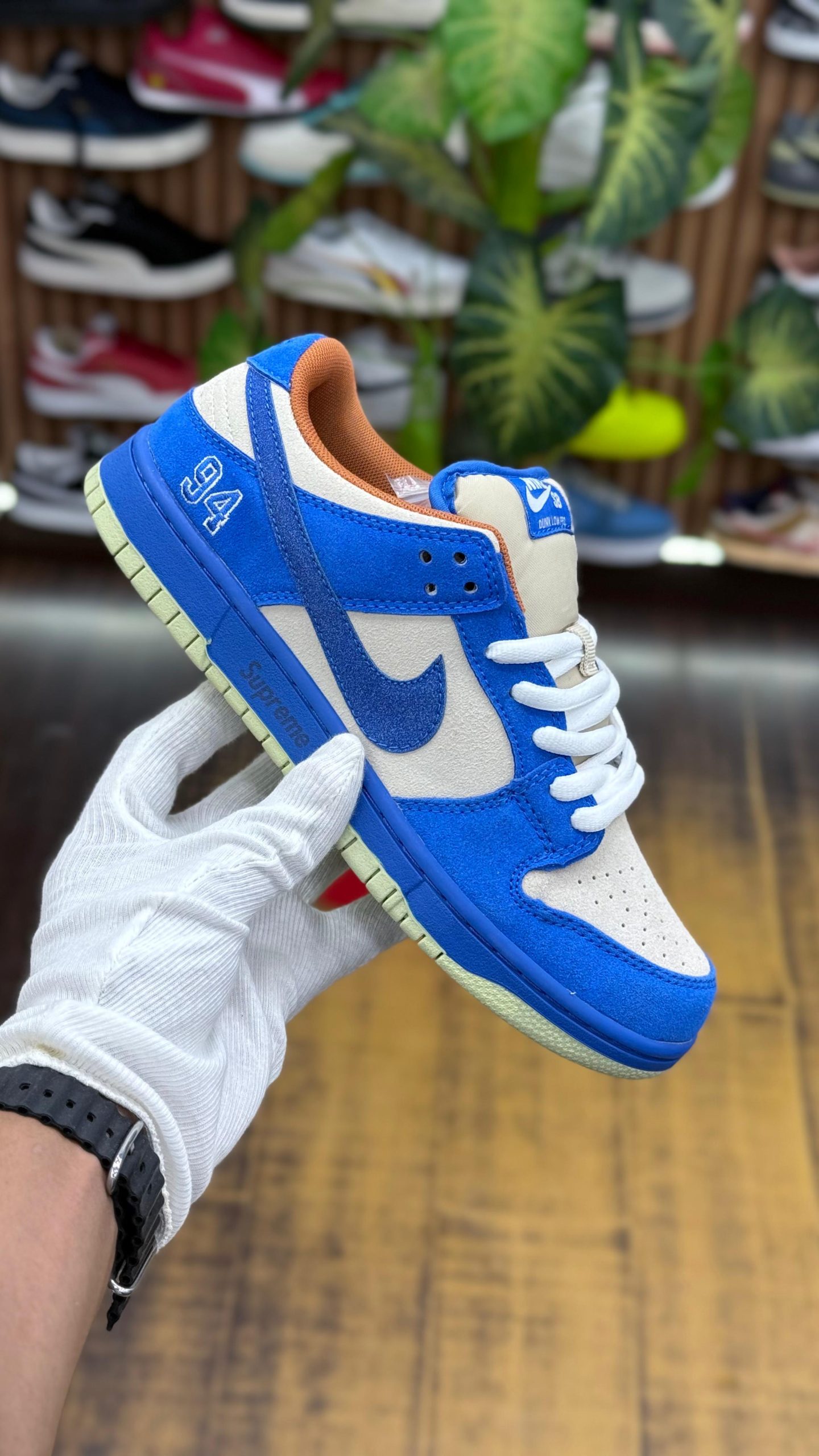 First Copy Shoes NIKE SB Dung supreme 94 Blue For Men