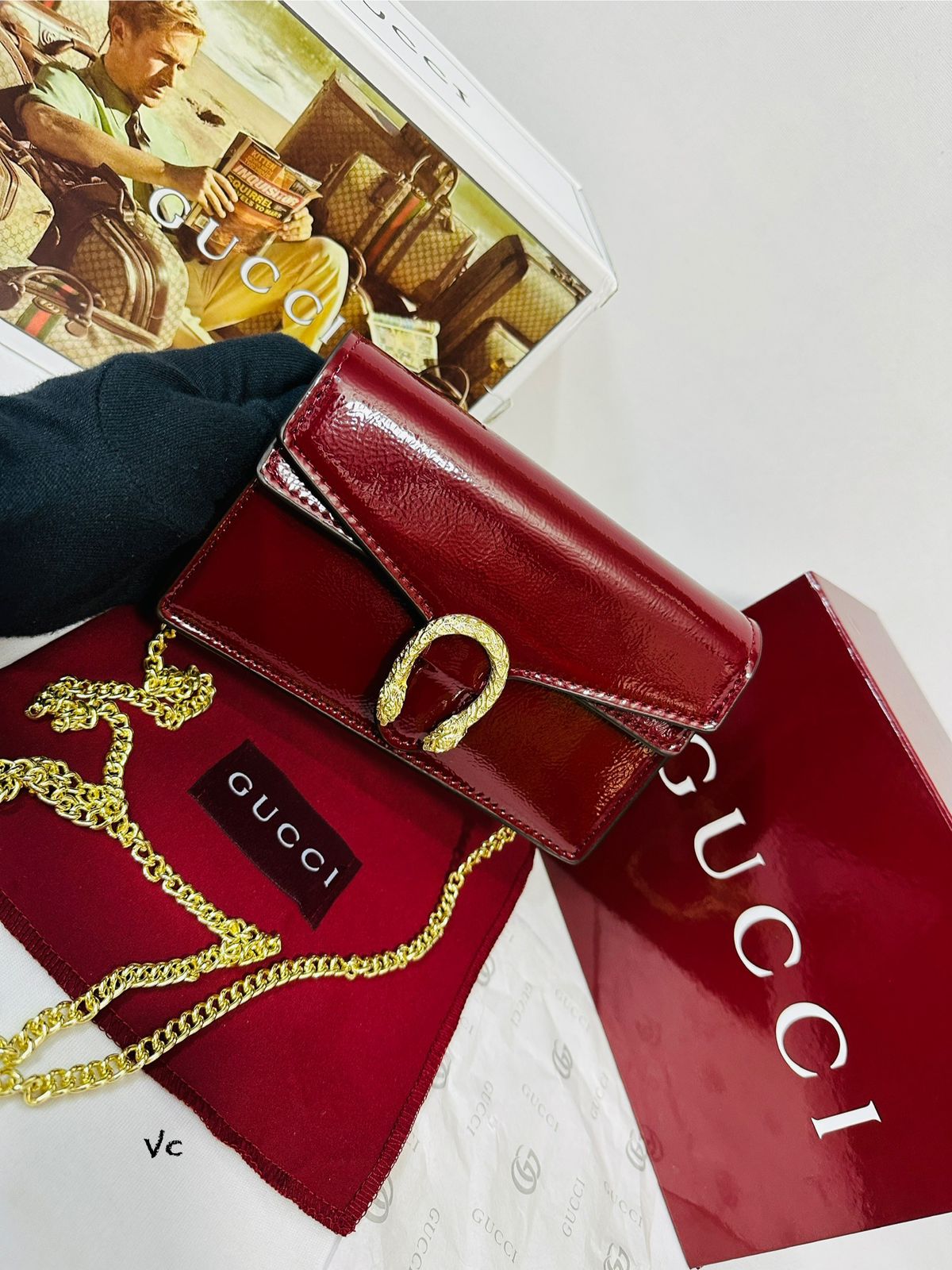 First Copy Handbag Gucci Dionysus Mini Patent - First Copy Mart