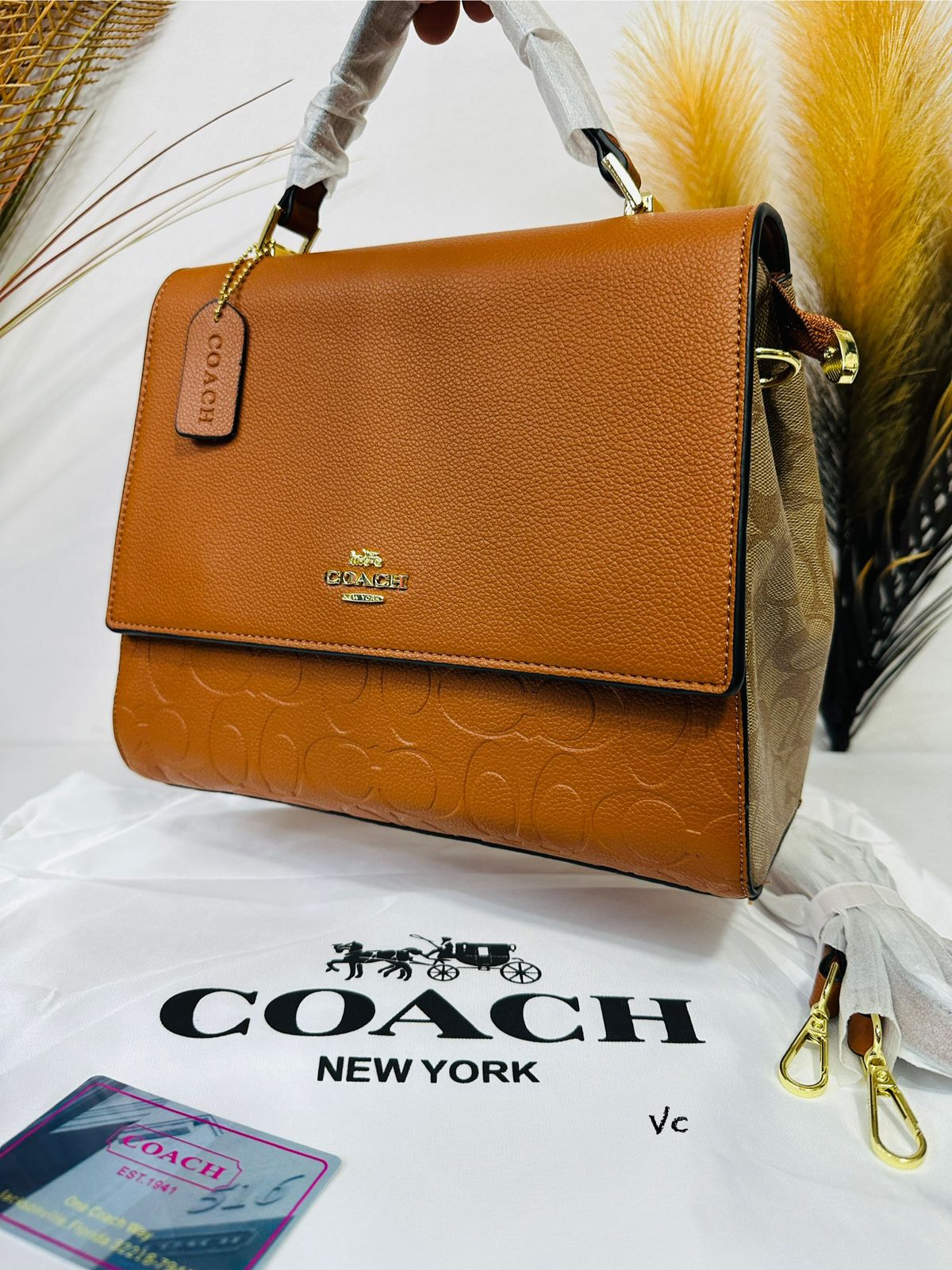 First Copy Handbag Coach Flap - First Copy Mart
