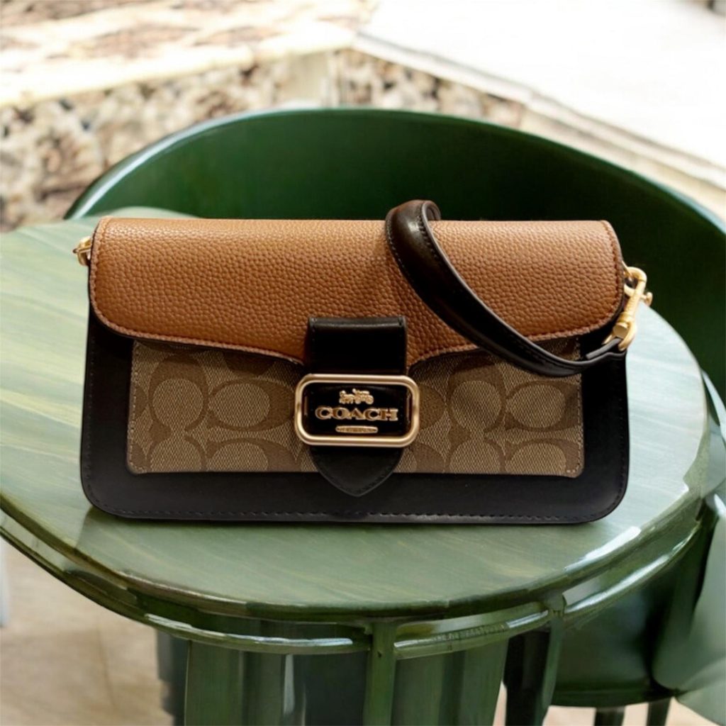 First Copy Handbag Coach Morgan Tip Tan - First Copy Mart