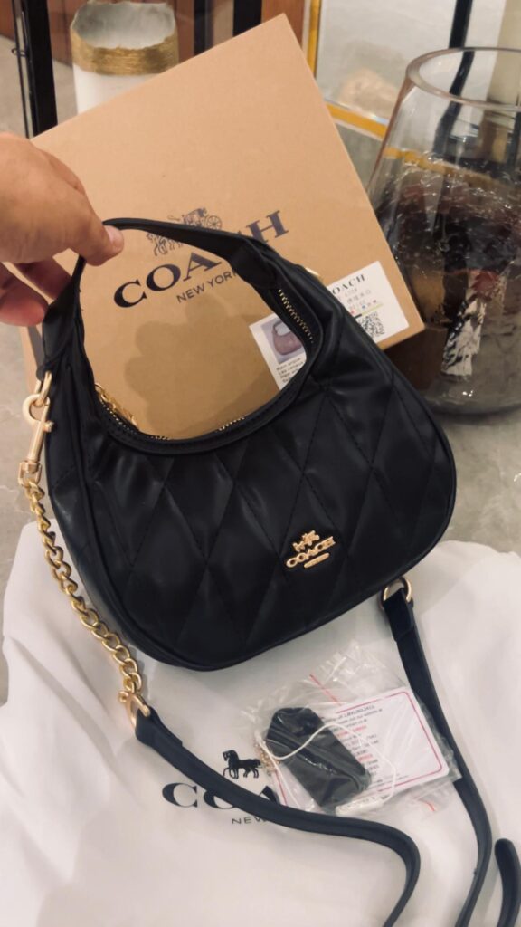 First Copy Handbag Coach Outlet Carmen Black - First Copy Mart