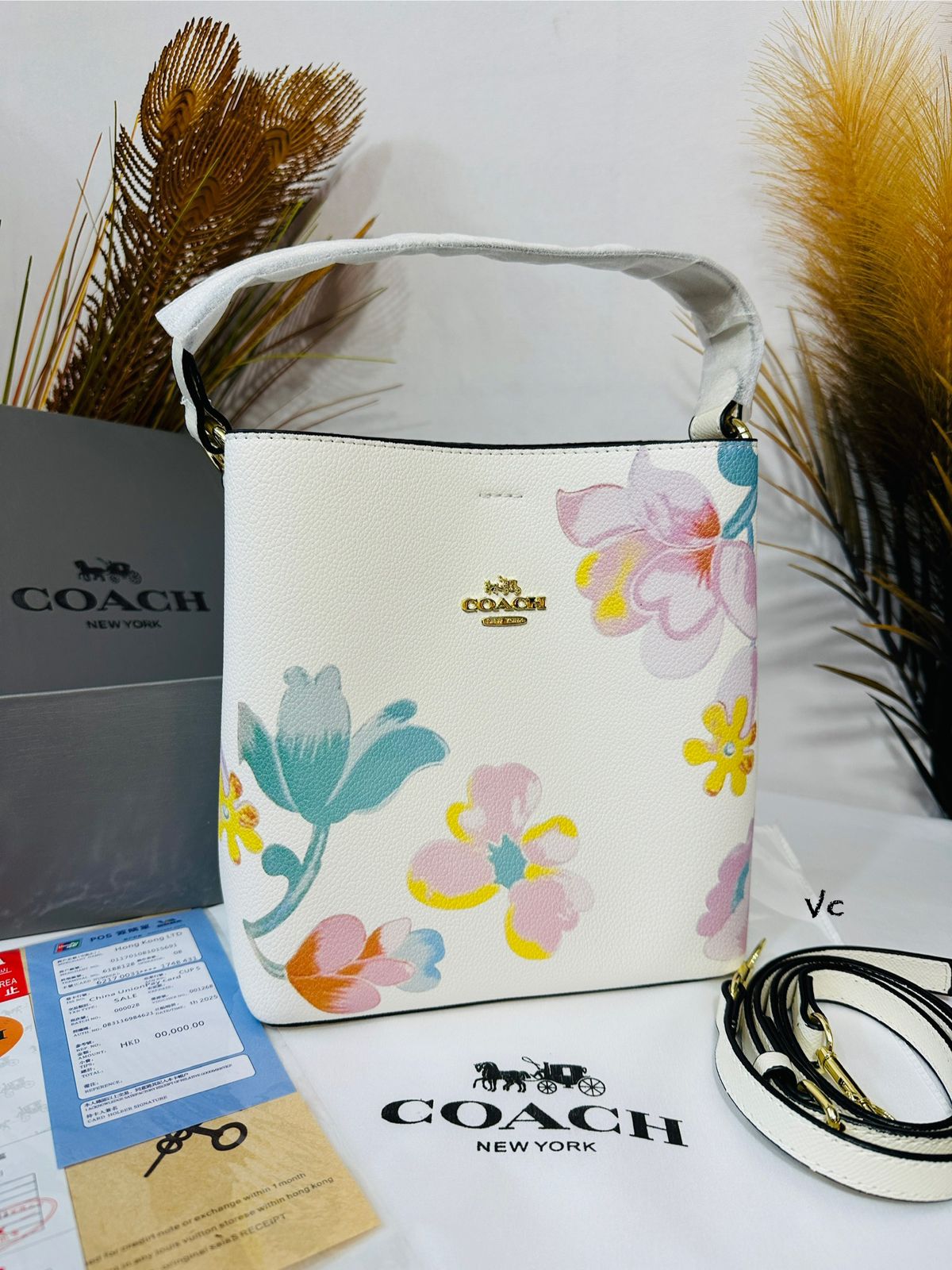First Copy Handbag Coach Pebble Bucket - First Copy Mart