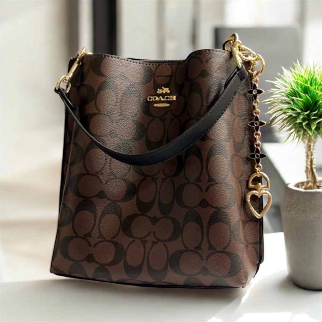 First Copy Handbag Coach Mollie Bucket - First Copy Mart