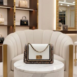 First Copy Handbag Aldo Maffay White Prints