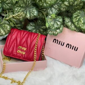 First Copy Bag Miu Miu Wallet Cum Sling Rd