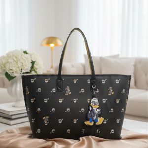 First Copy Handbag Karl Lagerfeld x Disney Large Size Leather Tote Bag 1