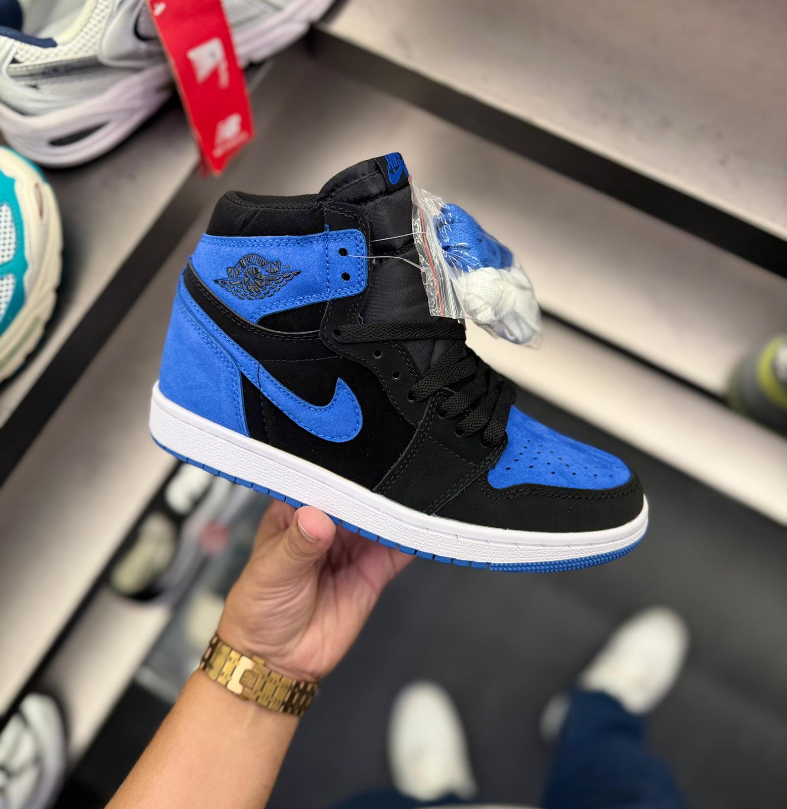 First Copy Shoes AIR JORDANS RETRO 1 HIGH ROYAL REIMAGINED - Image 3