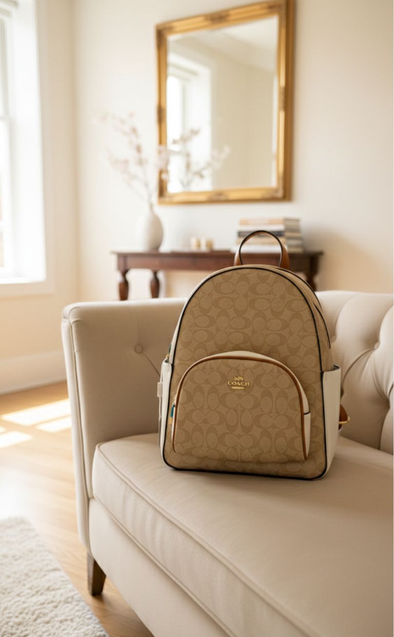 Copy Backpacks First Copy Backpacks Coach in Signature Prints - First Copy Mart