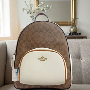 First Copy Backpacks Coach in Signature Prints 1