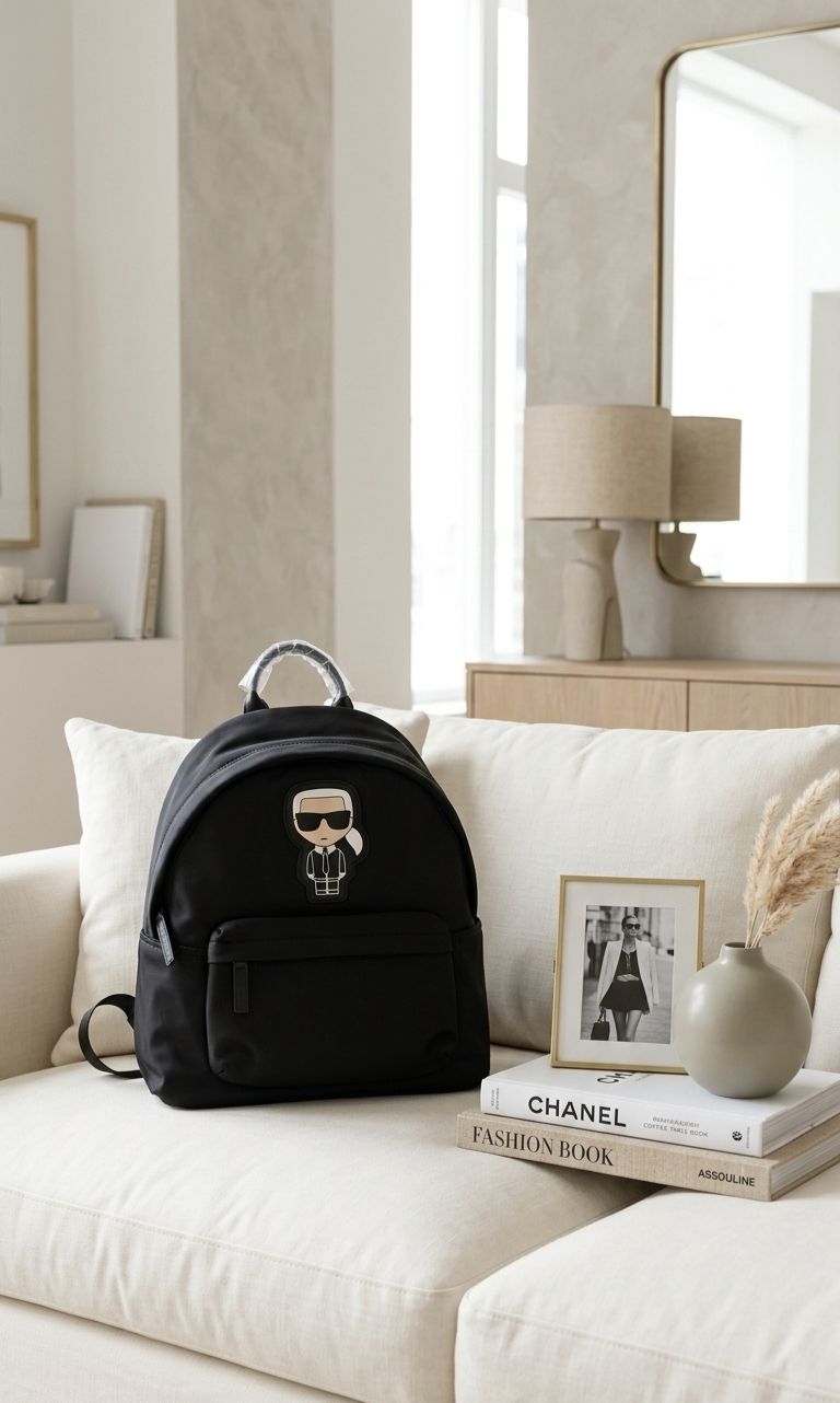 Copy Backpacks First Copy Backpacks Karl Lagerfeld Unisex Backpack - First Copy Mart