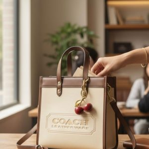 First Copy Handbag COACH FIELD Tote WITH COACH BRANDED BOX 3